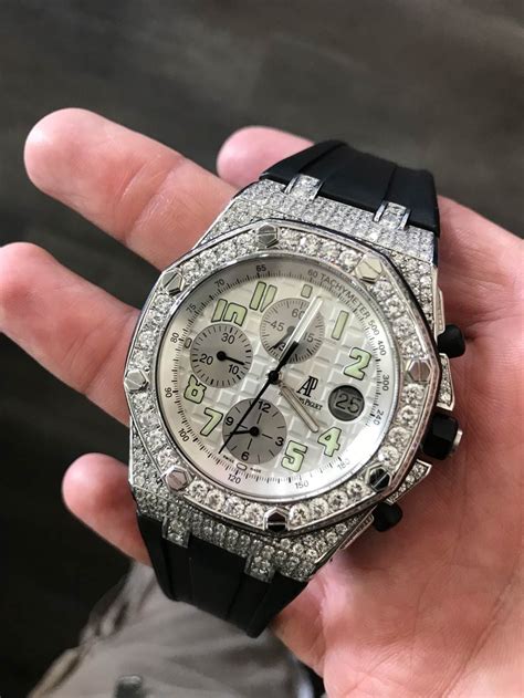 audemars piguet iced out watch